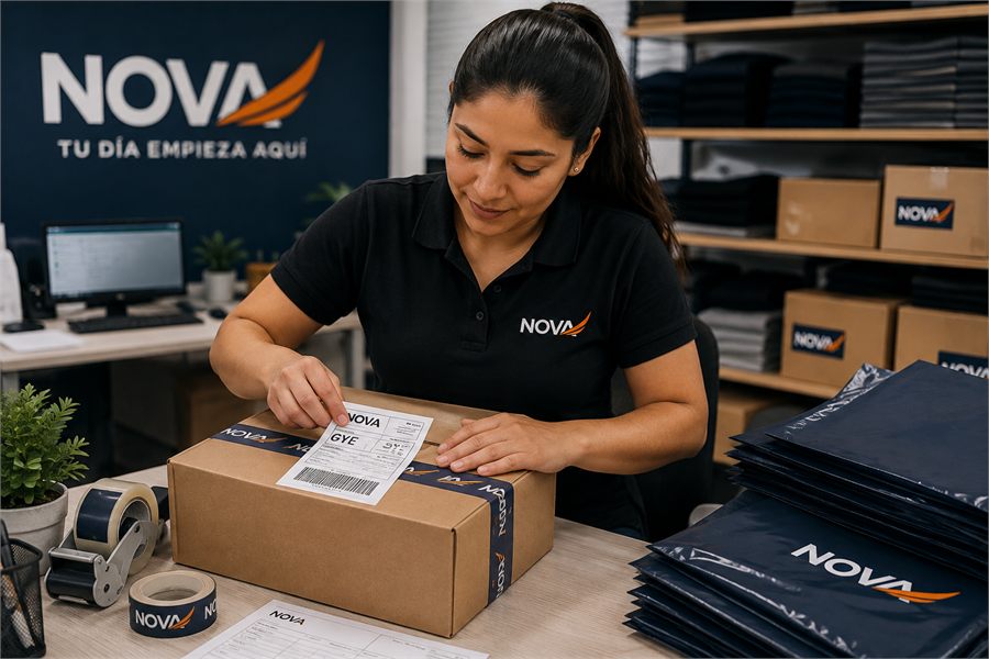 Preparación de la entrega al cliente