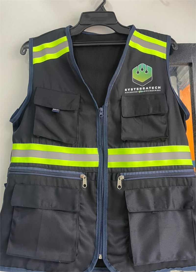 Chaleco de gabardina con Estampado